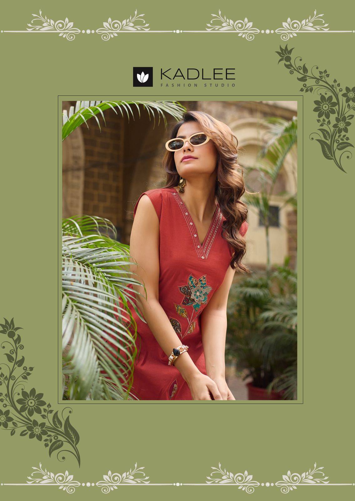  Rose Petal By KADLEE 2001 To 2006 Series Beautiful Festive Suits Colorful Stylish Dhabu Cotton Kurtis At Wholesale Price